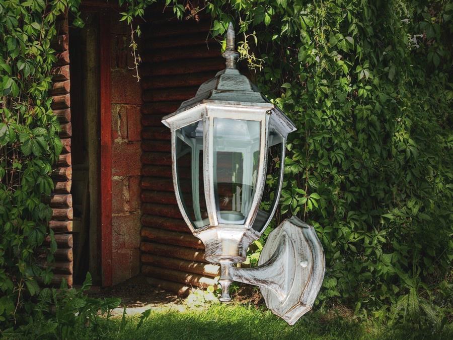 Садово-парковый светильник Белый/Патина (DJ032-W1 WH)