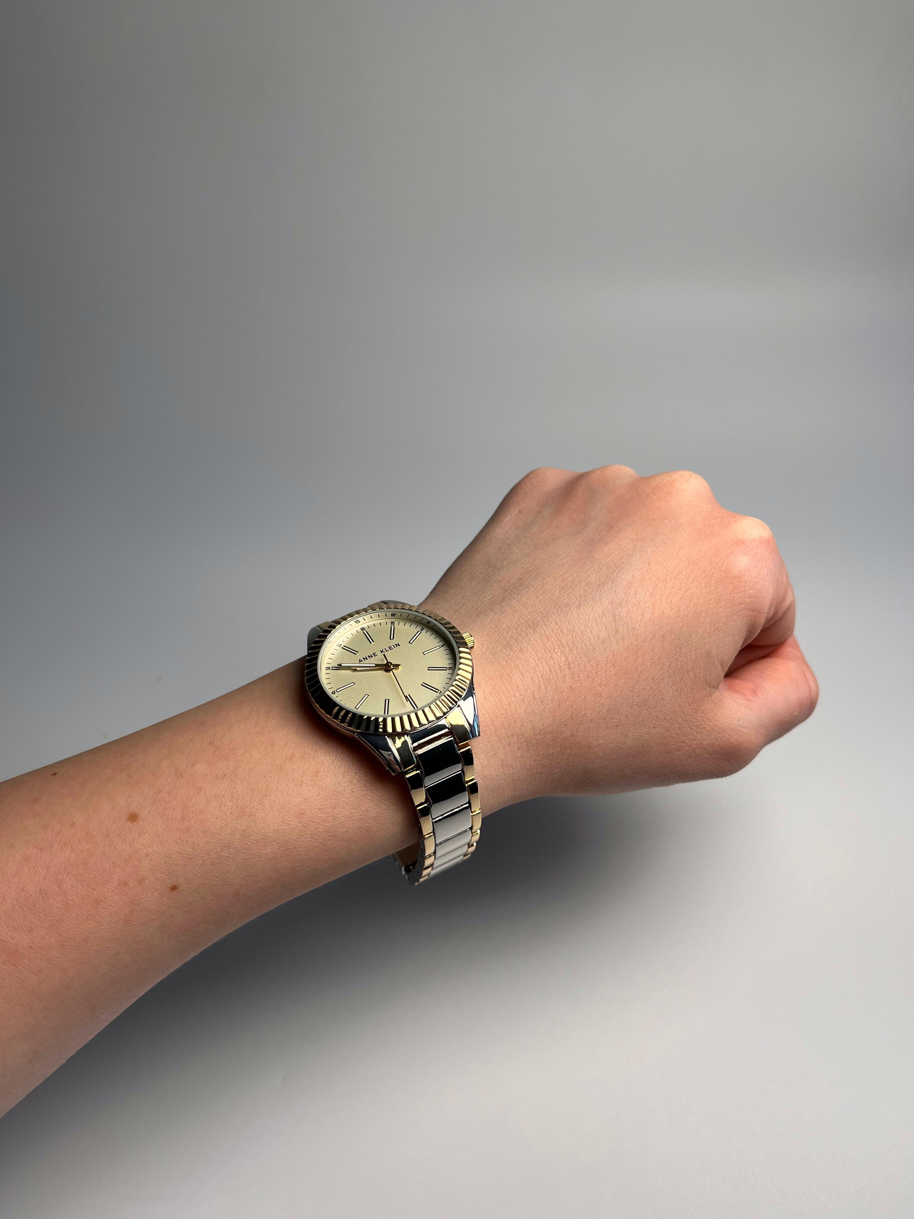 Часы женские Anne Klein AK/4173CHTT Серебристый (15359847) - фото 6