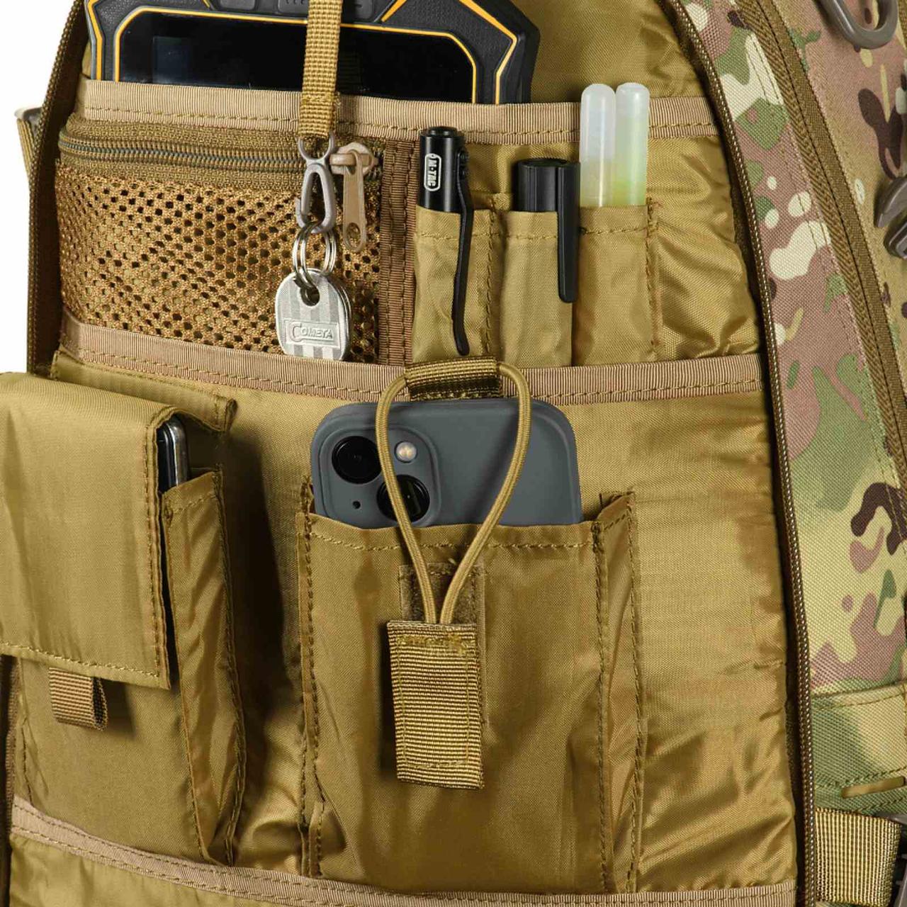 Рюкзак штурмовой M-Tac Mission Pack Laser Cut 25 л Мультикам (00055) - фото 6 Рюкзак штурмовой M-Tac Mission Pack Laser Cut 25 л Мультикам (00055) - фото 6