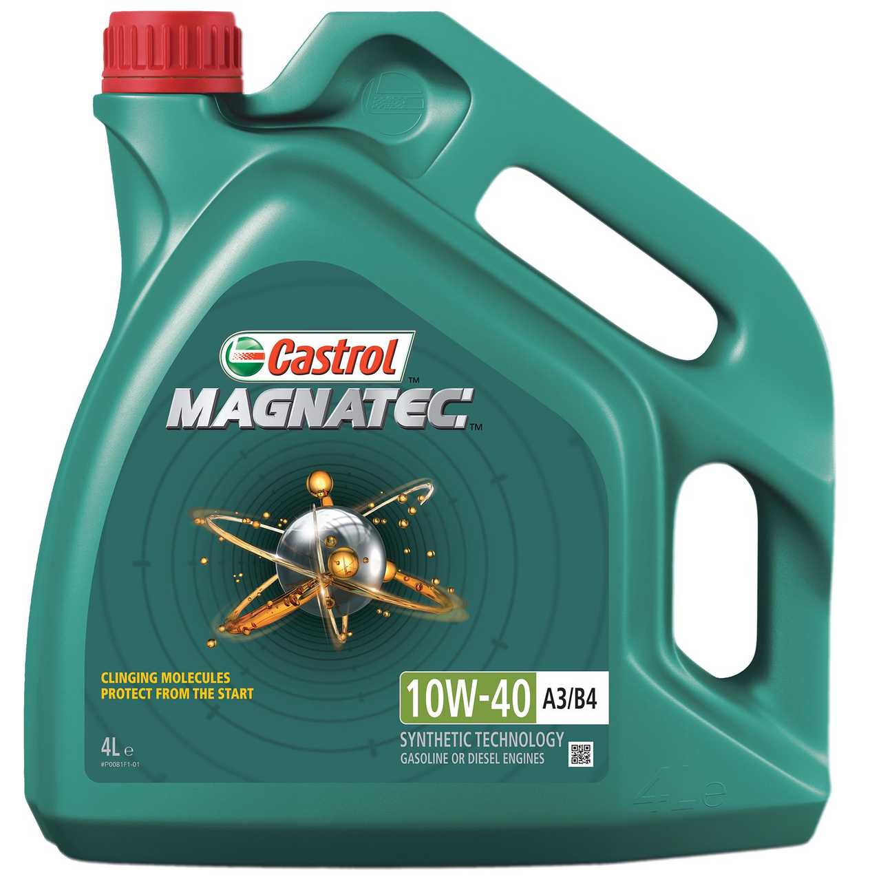 Моторное масло Castrol Magnatec 10W-40 A3/B4 4 л (58634)