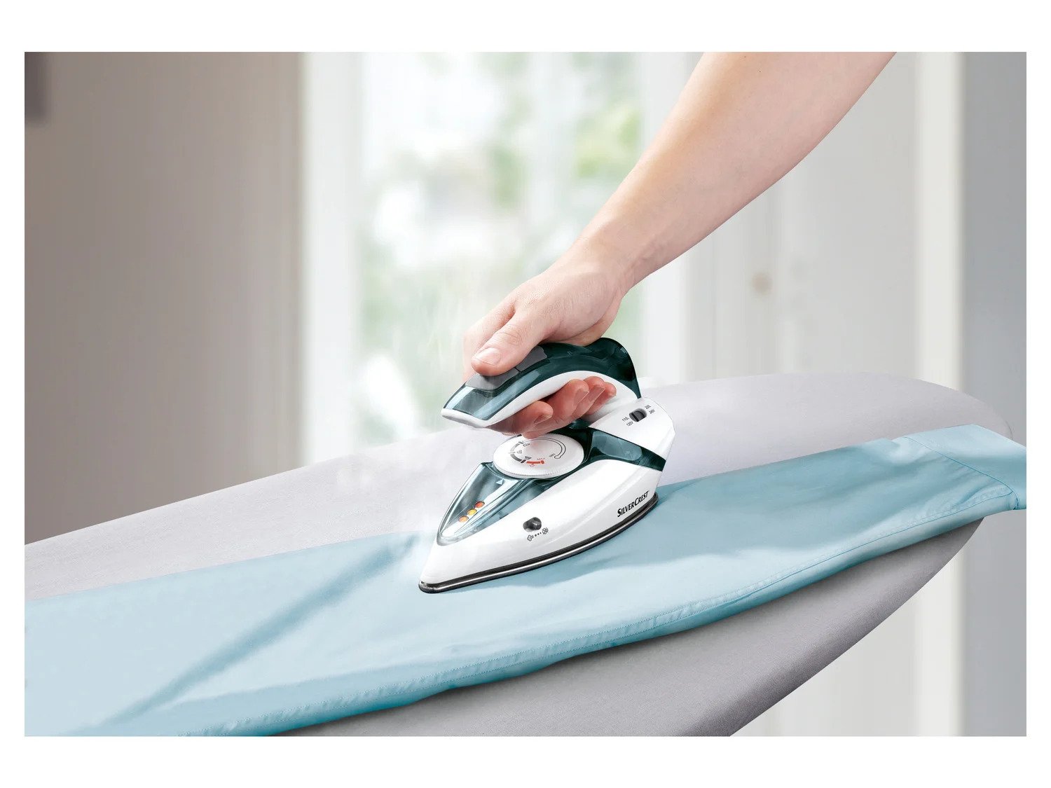 Праска дорожня Silver Crest SDBRK 1000 A1 1100 Вт Білий/Бірюза (27676140) - фото 10