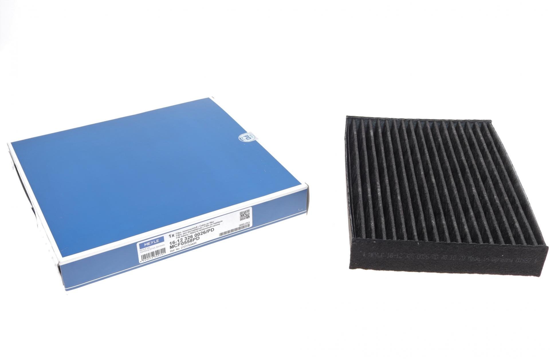 Фильтр салона Meyle для Dacia Dokker/Lodgy/Nissan X-trail/Renault Koleos/Zoe 12- (16-12 326 0026/PD)