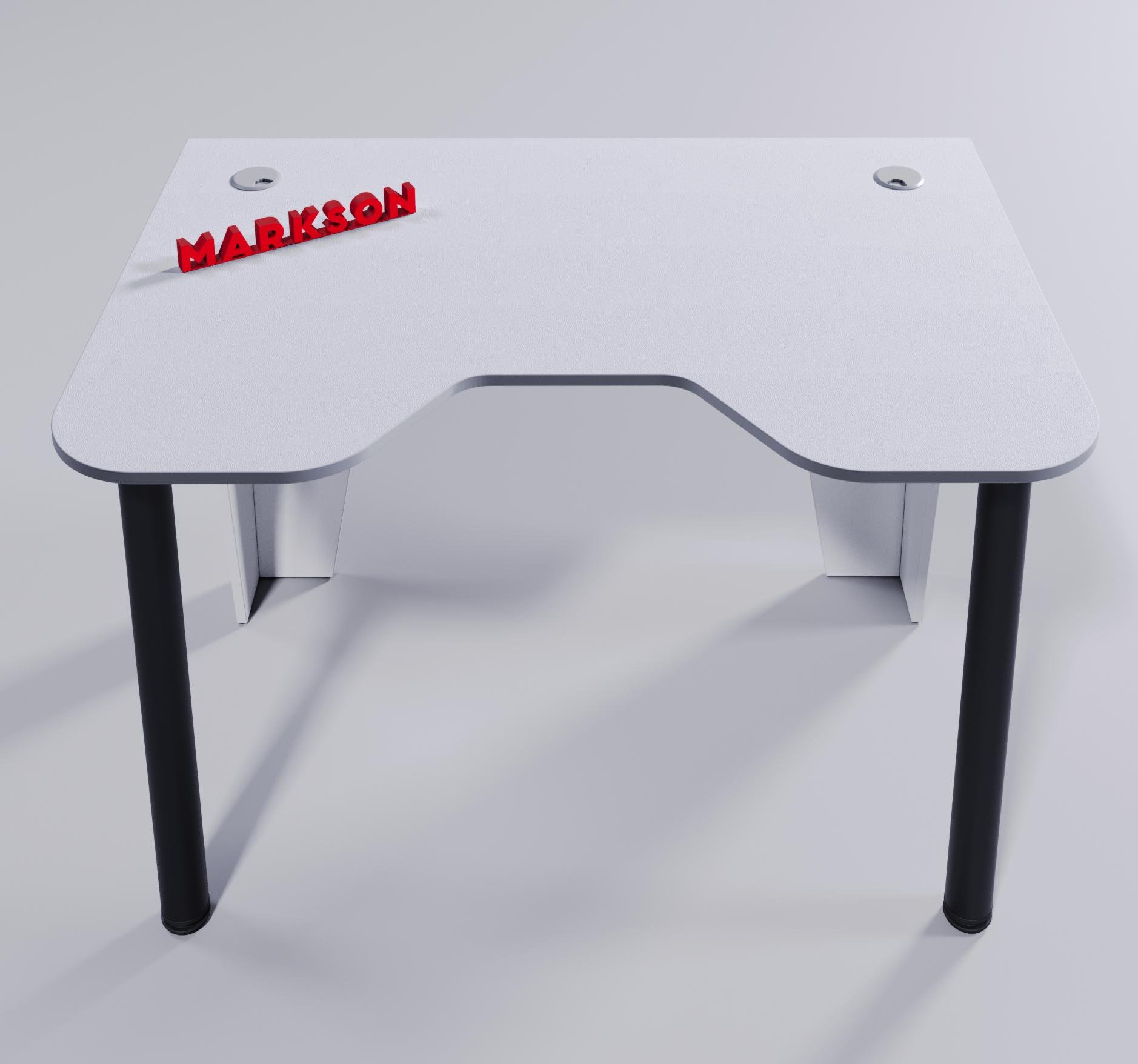 Компьютерный стол игровой STALKER Белый (24117246) - фото 4 Компьютерный стол игровой STALKER Белый (24117246) - фото 4