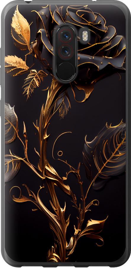 Чехол на Xiaomi Pocophone F1 Роза 3 (5552u-1556-42517)
