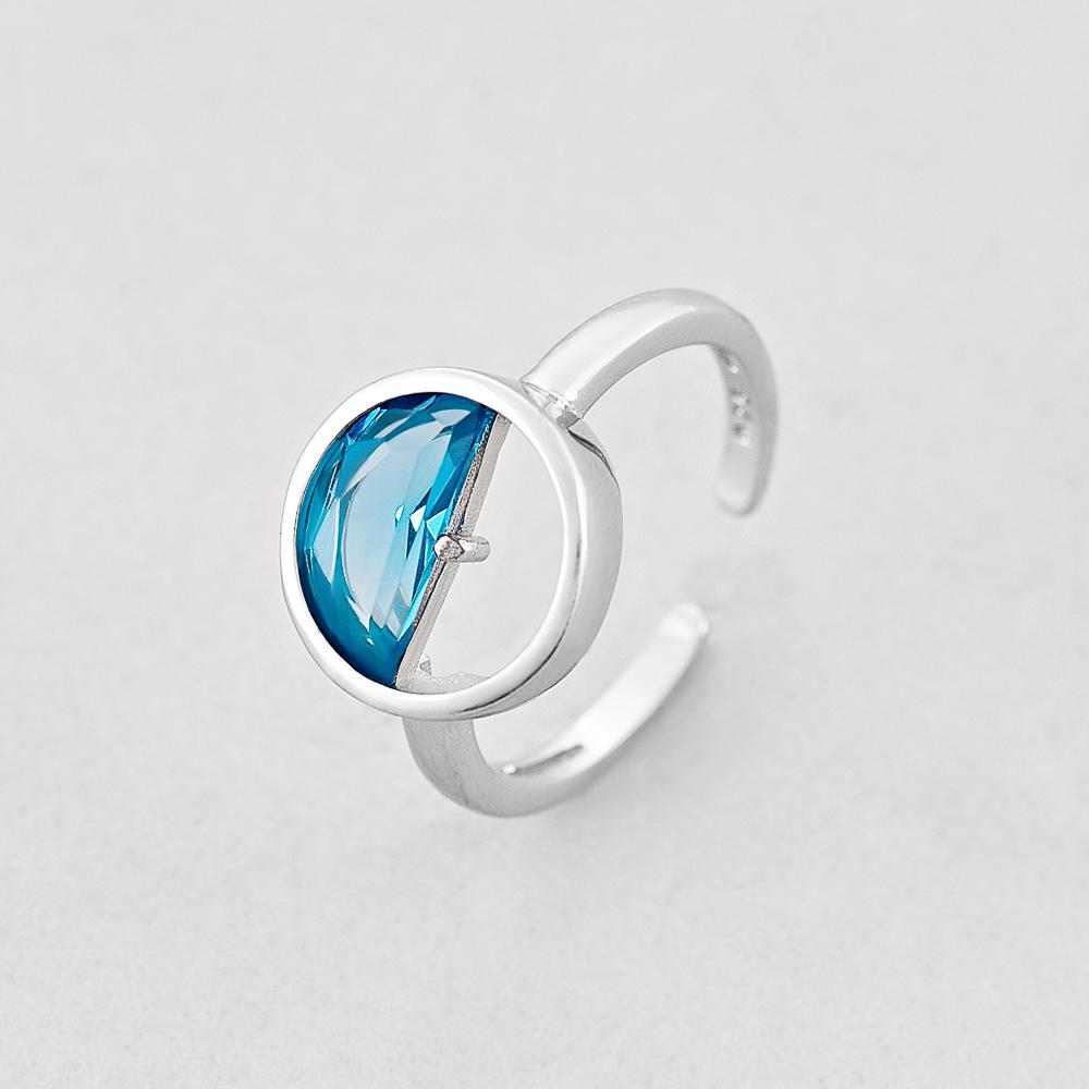 Серебряное кольцо Minimal Изящный Горизонт (9510320г)