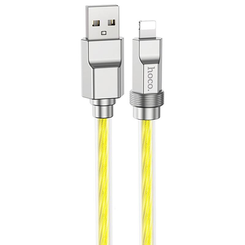 Дата кабель Hoco U113 Solid 2.4A USB to Lightning 1 м (00000069087_3) - фото 1