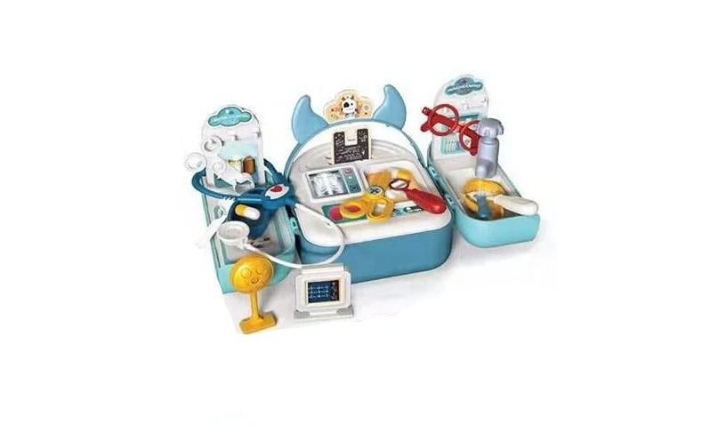 Набор врача игровой 1302-2 Коровка/15 аксессуаров 2в1 (125400)