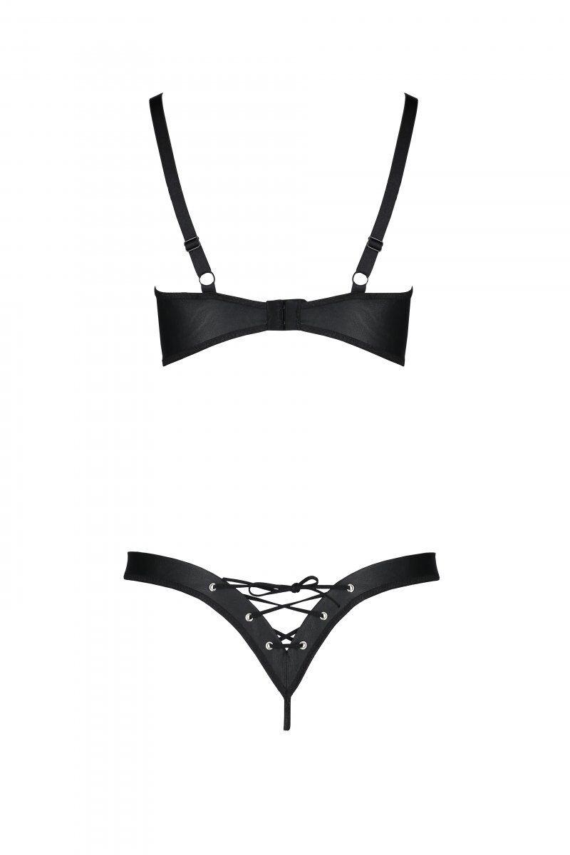 Набор белья Passion Celine Bikini S/M Black - фото 2