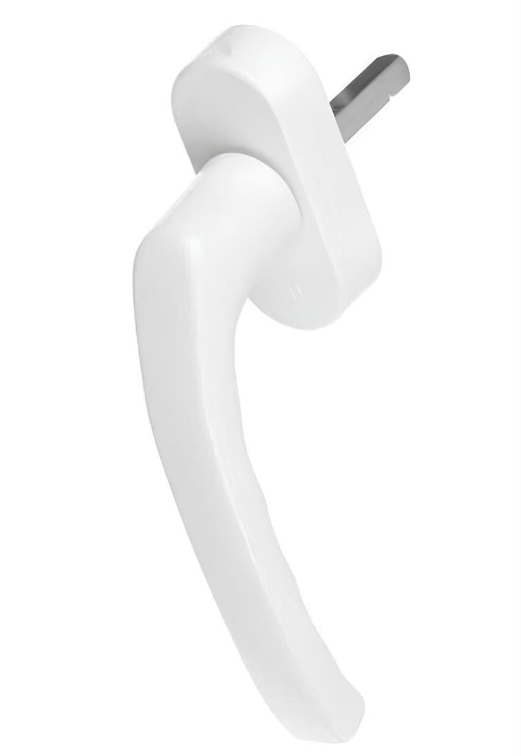 Ручка металопластикового вікна антивандальна Hoppe Штутгарт Secustik Білий (1043)