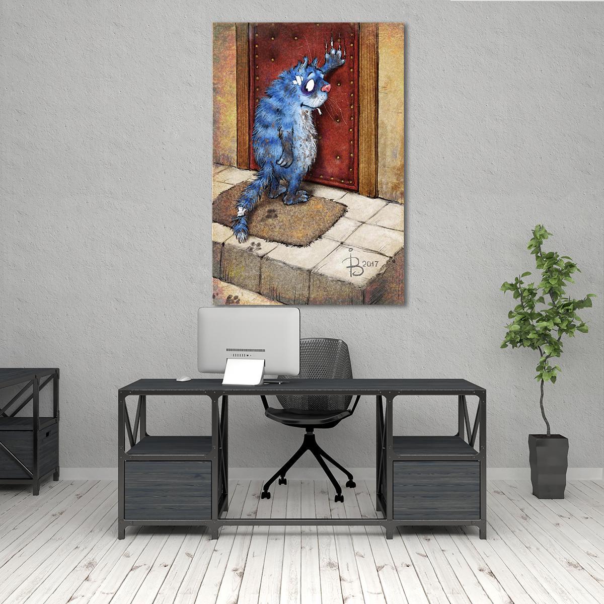 Картина Повернення блудного кота 1 модуль 70x105 см