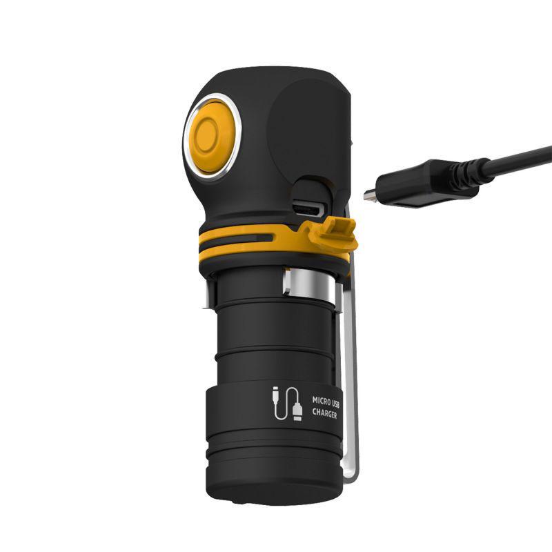 Фонарь налобный Armytek Elf C1 v2 USB 18350 - фото 4