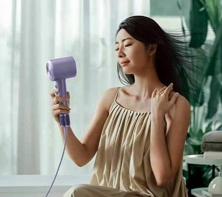 Фен Mijia Ion Hair Dryer H701 BHR7528CN Diamond Purple - фото 3