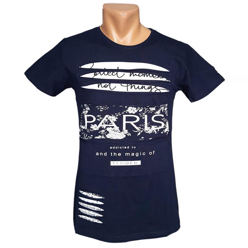 Футболка Vip Star Collection L Темно-синий (7063) Футболка Vip Star Collection L Темно-синий (7063)