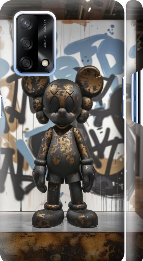 Чехол на Oppo A74 Bronze kaws v2 (6098m-2305-42517)