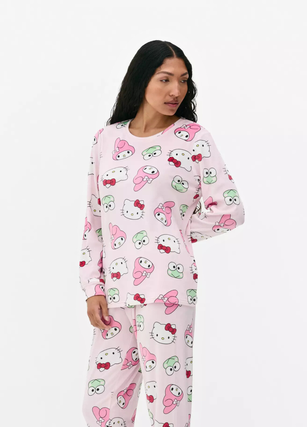 Світшот плюшевий PRIMARK Hello Kitty and Friends XS Молочний (8340) - фото 2 Світшот плюшевий PRIMARK Hello Kitty and Friends XS Молочний (8340) - фото 2