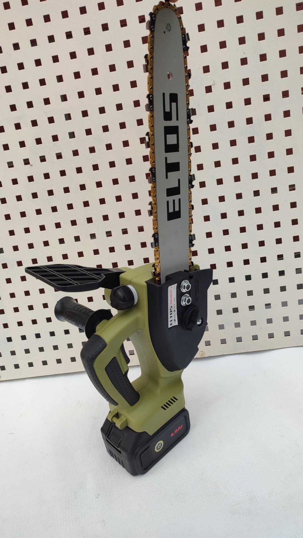 Пилка аккумуляторная цепная Eltos АПЦ-20V/12-4 20 V (55592855) - фото 2 Пилка аккумуляторная цепная Eltos АПЦ-20V/12-4 20 V (55592855) - фото 2