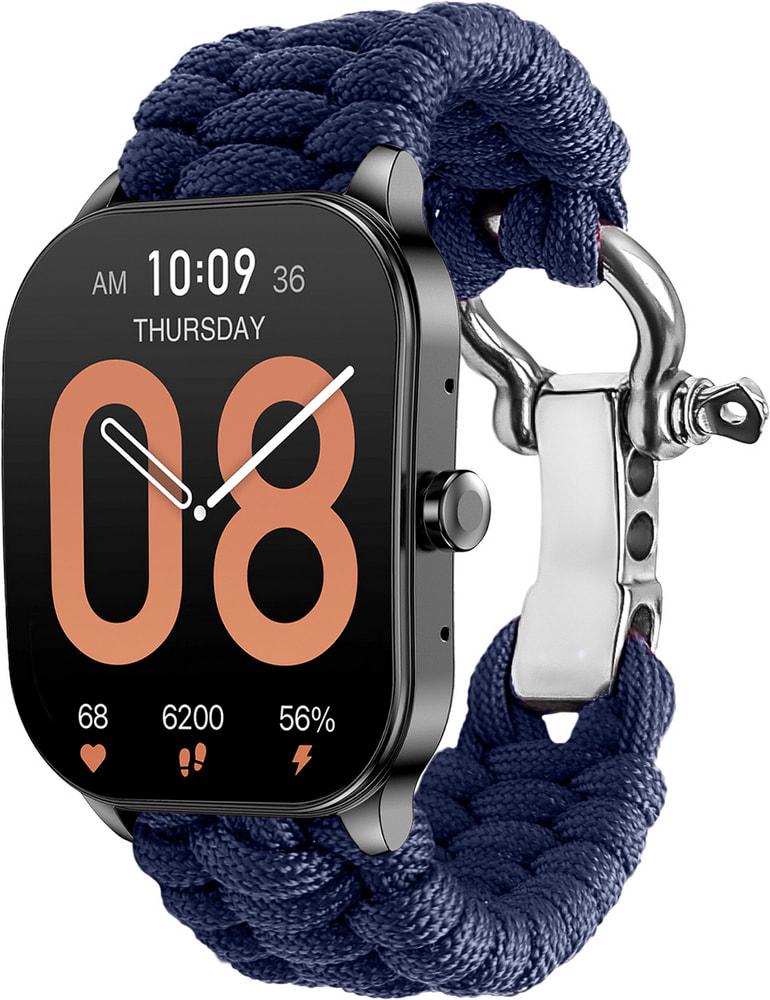 Ремінець з Паракорду Ruper для Amazfit Pop 3S/3R Dark Blue (34471-5D)