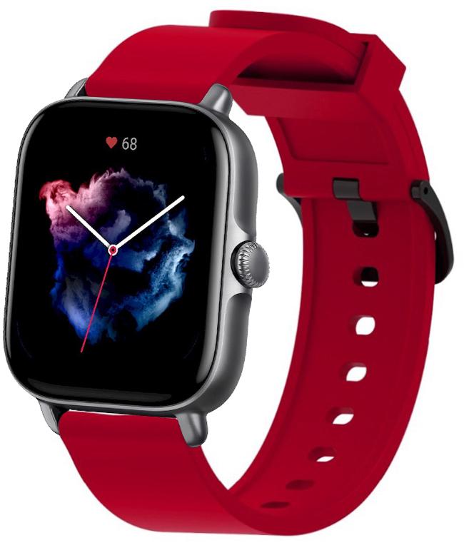 Ремешок Like для Amazfit GTS 3 Red (25324-2D)