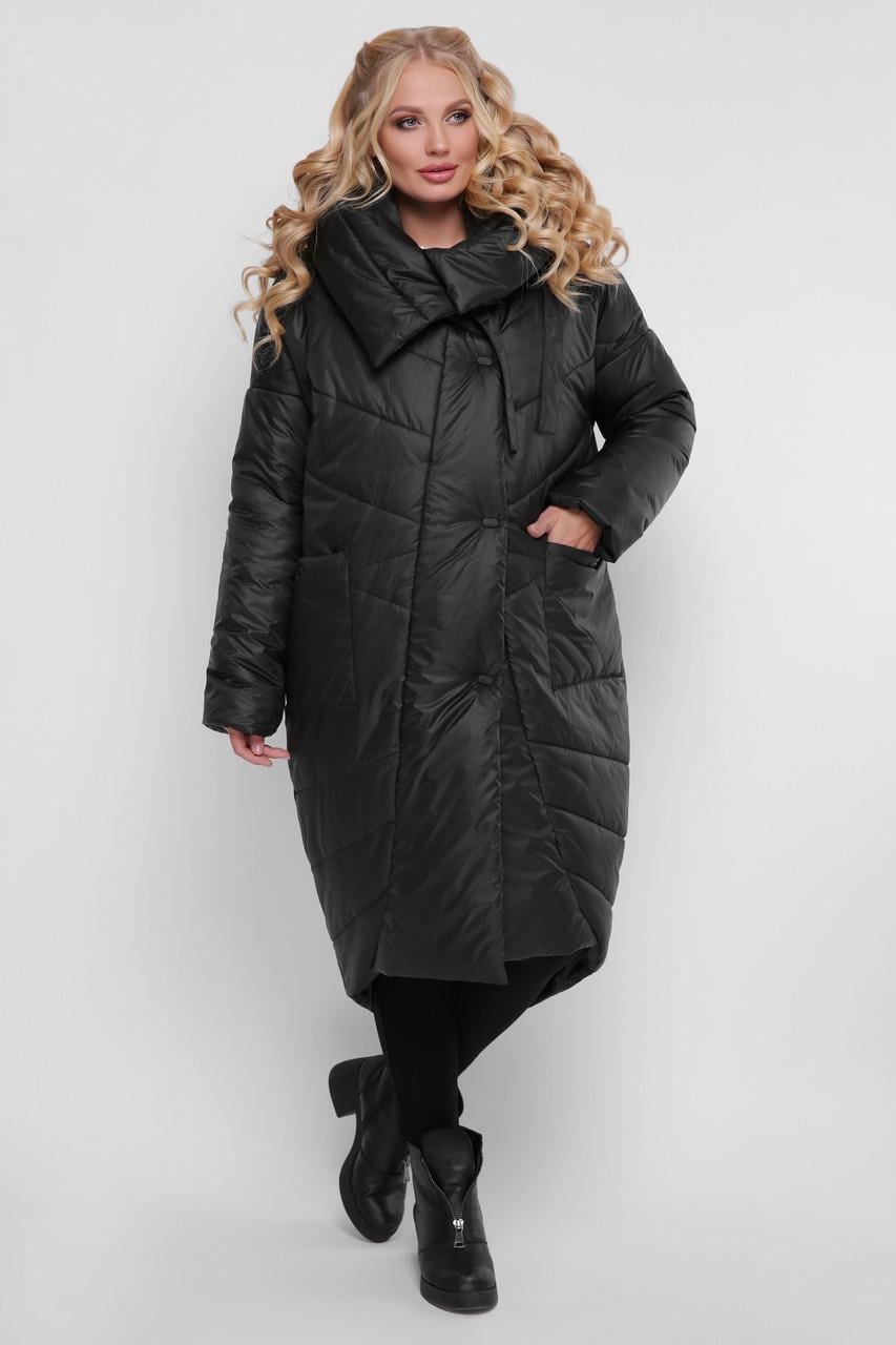 Куртка женская зимняя Welltre Blanket р. 60 Черный (3026111733)