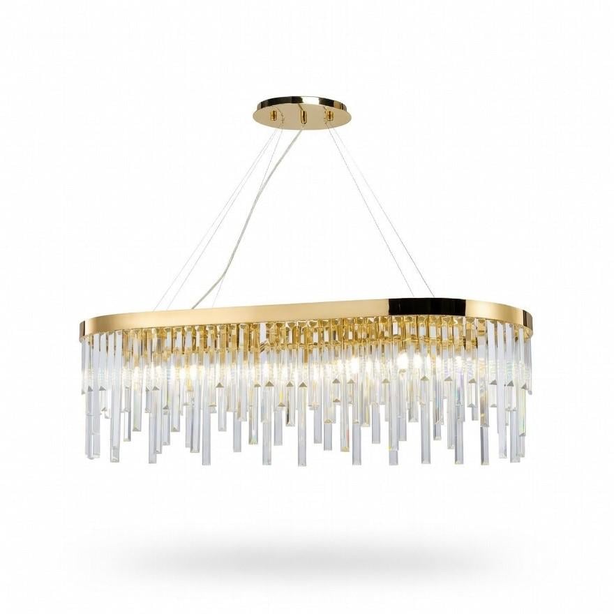 Люстра хрустальная Zilini DM28-L1200 Золотистый (32173253)