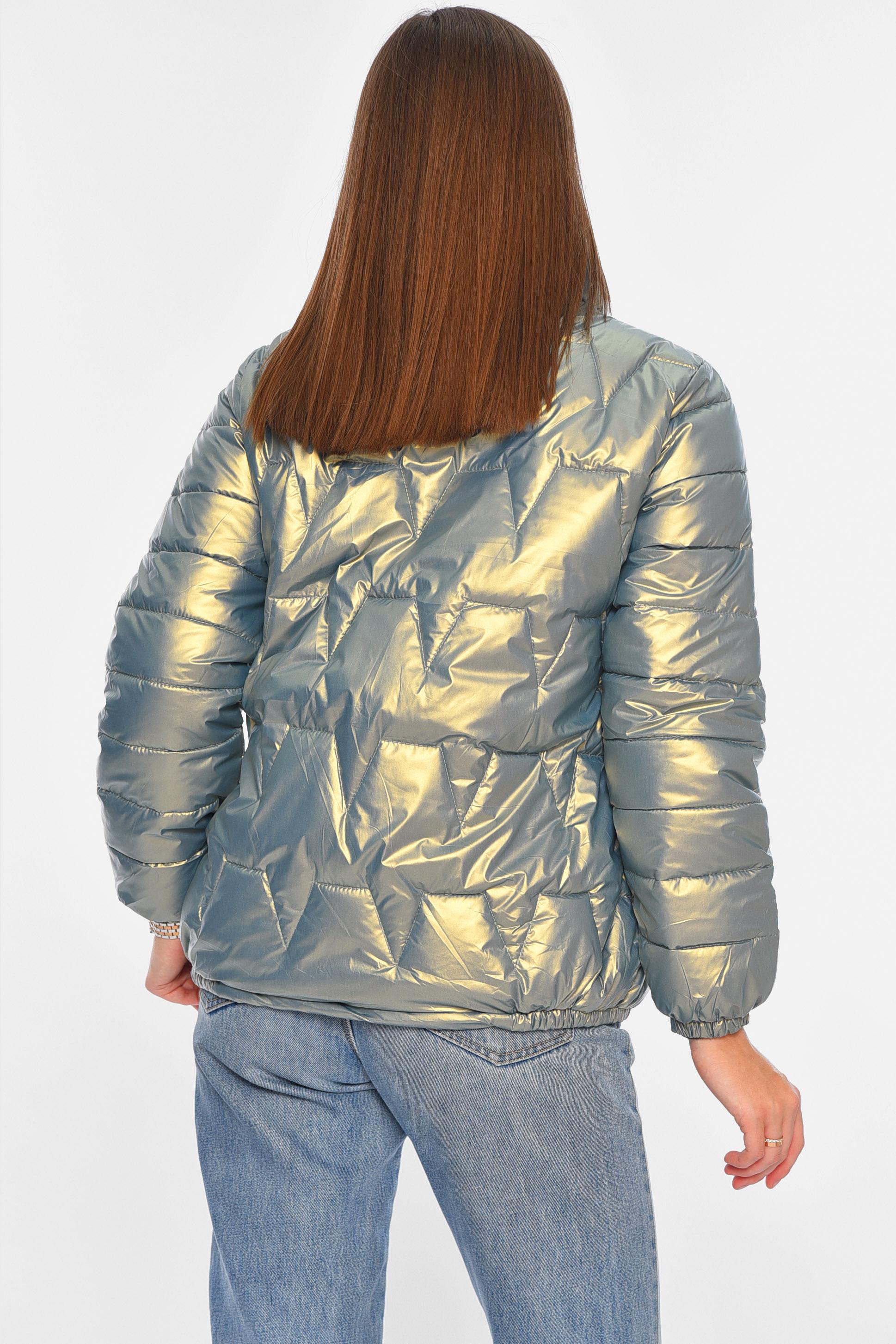 Куртка женская демисезонная S Мятный (196014) - фото 3 Куртка женская демисезонная S Мятный (196014) - фото 3