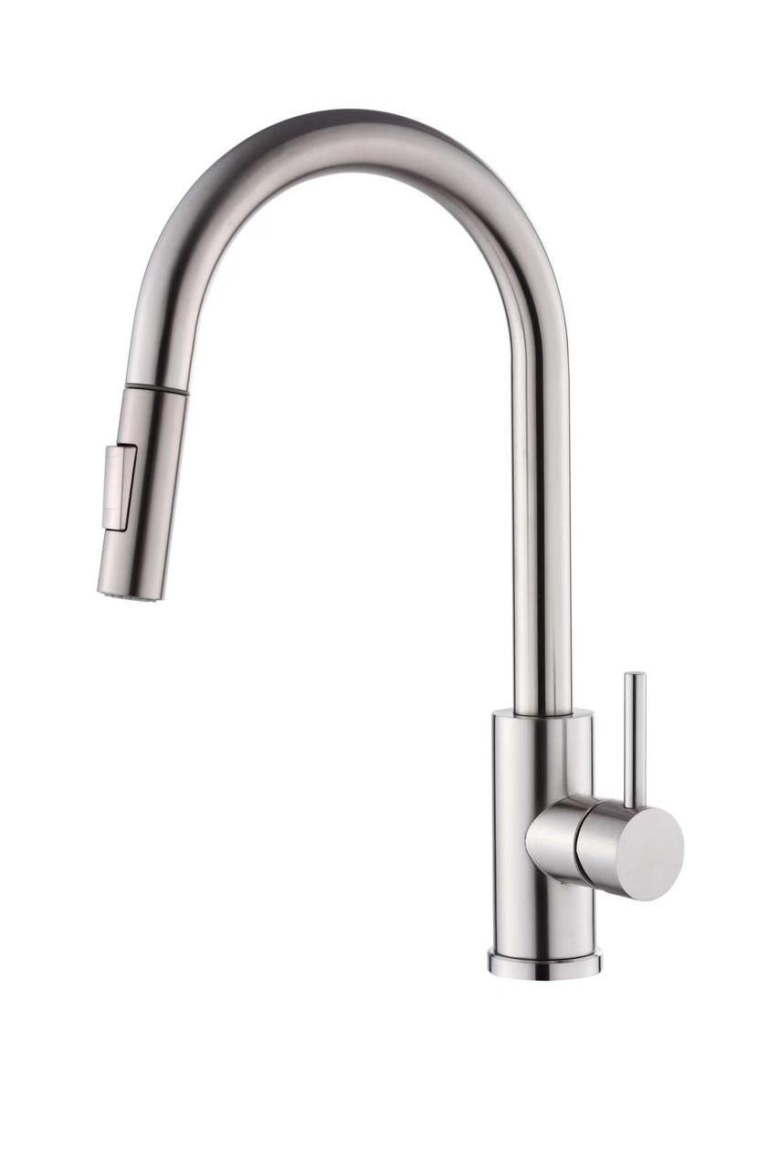 Змішувач для кухні VBI FLUSSO Nickel (2810366181)