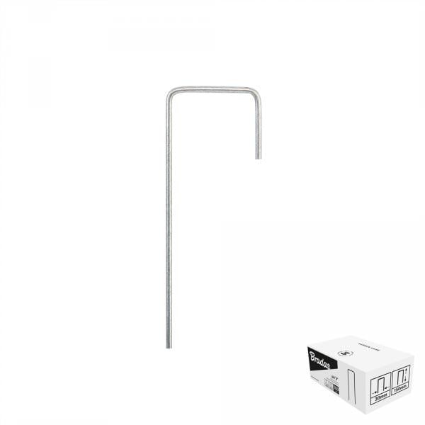 Шпилька металева Bradas 3x15 см 100 шт. (ATSMGJ1315/100BOX) - фото 2 Шпилька металева Bradas 3x15 см 100 шт. (ATSMGJ1315/100BOX) - фото 2