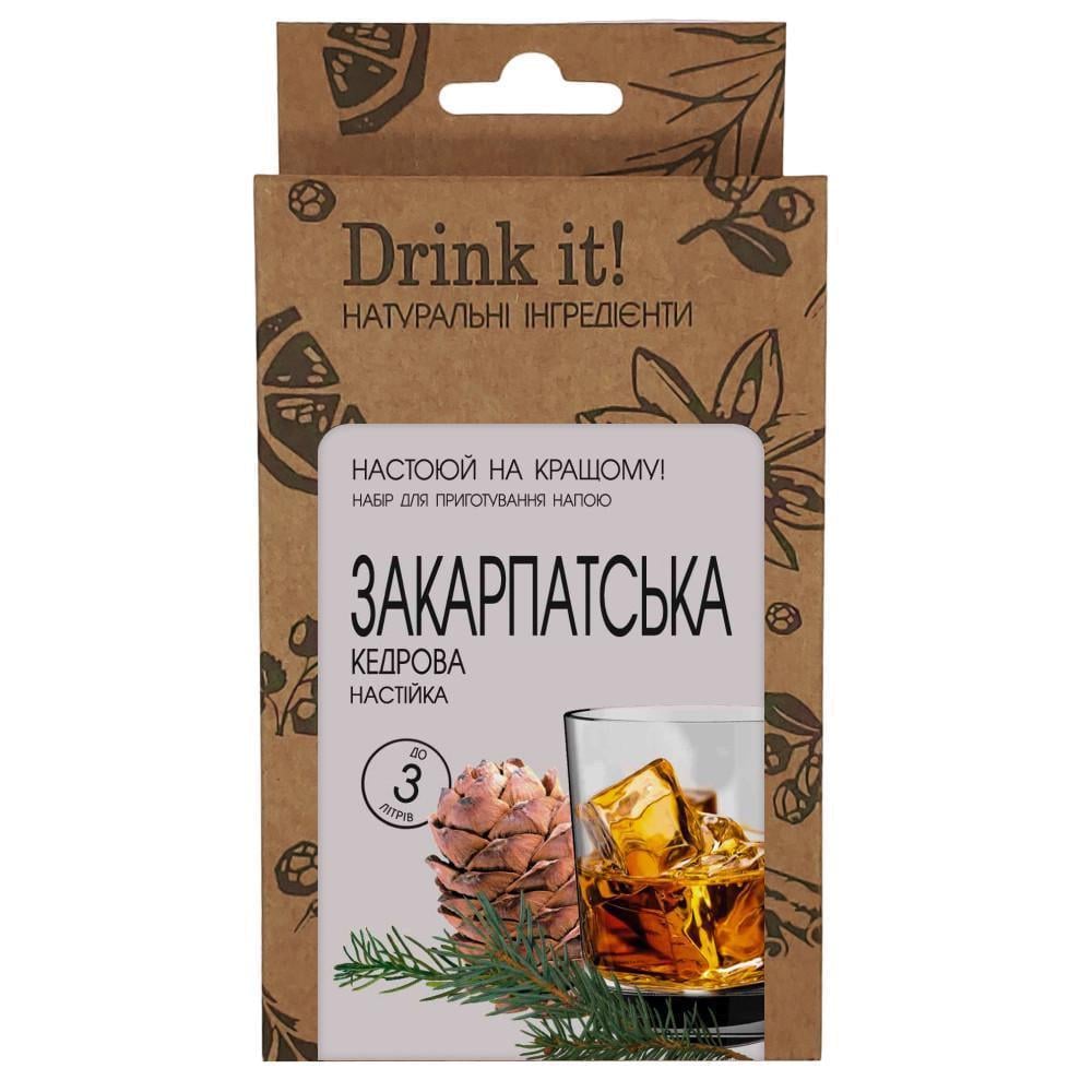 Набор для настаивания Drink it Закарпатская кедровая (16655)