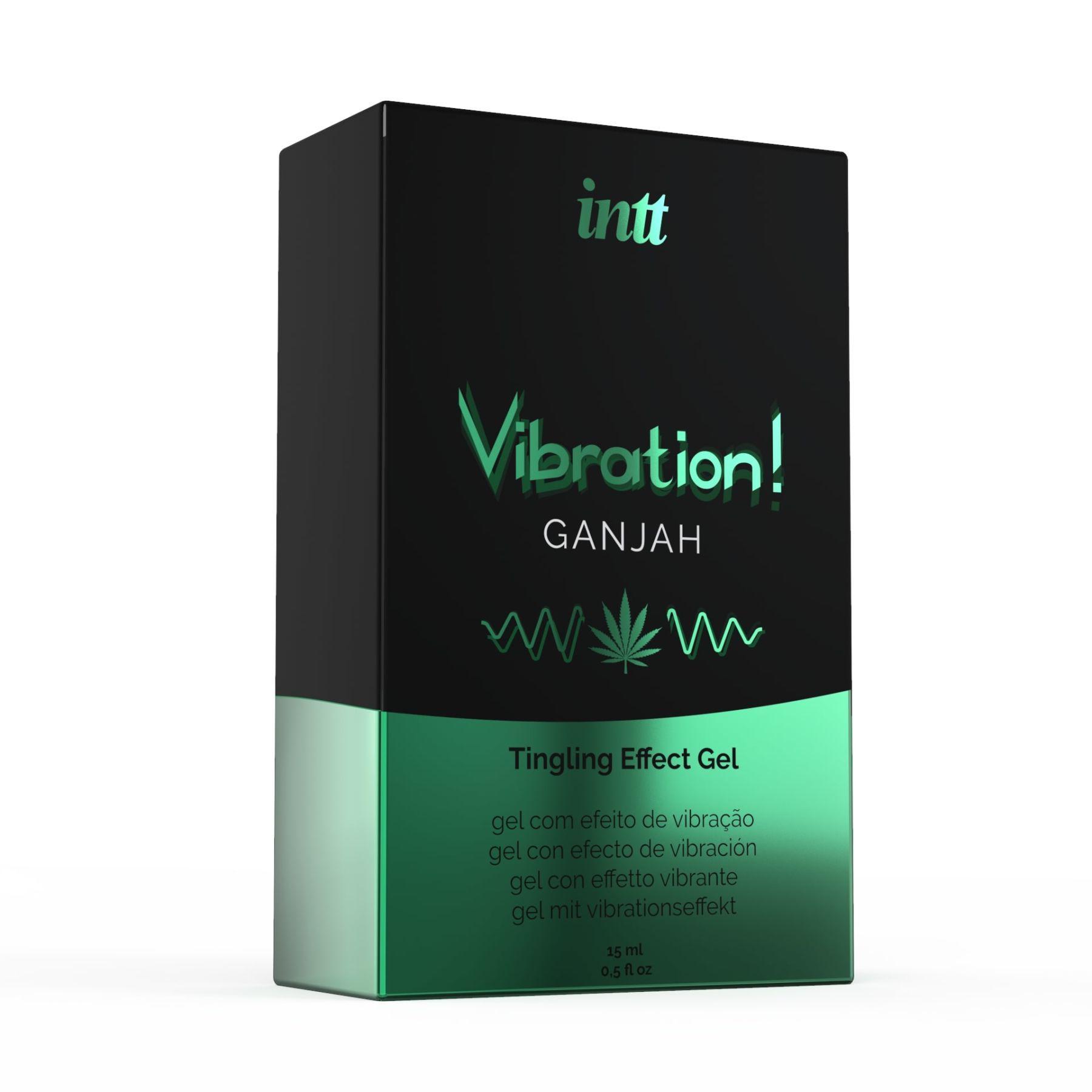 Жидкий вибратор Intt Vibration Ganjah 15 мл (SO3347) - фото 3