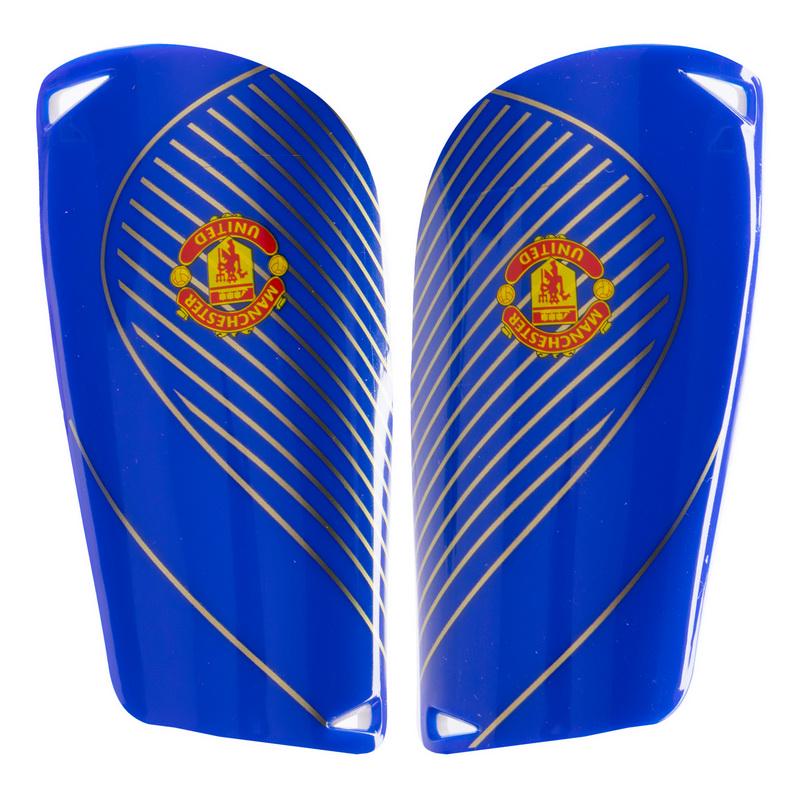 Щитки футбольные Zelart MANCHESTER SP-Sport FB-6852 S Синий (DR007264)