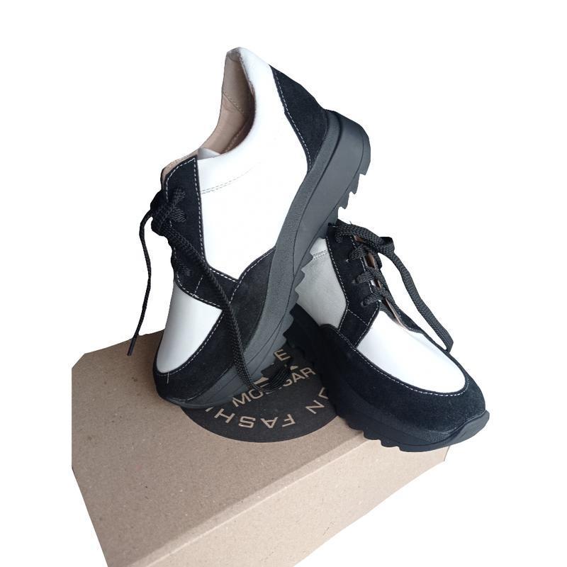 Кроссовки женские кожаные р. 38 (1772987442) - фото 7