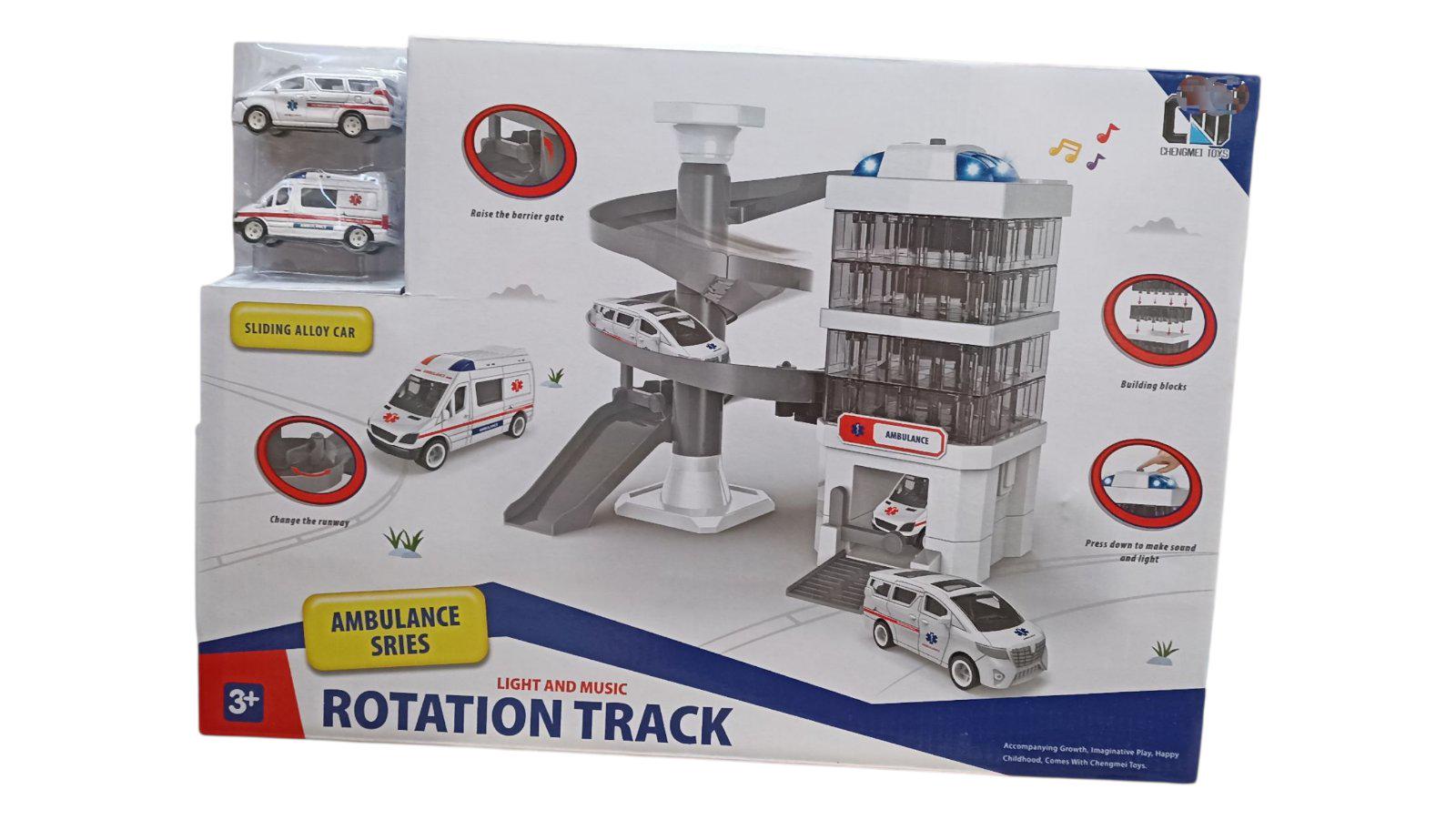 Дитяча іграшка СМ559-55 Парковка швидка допомога (30465787)