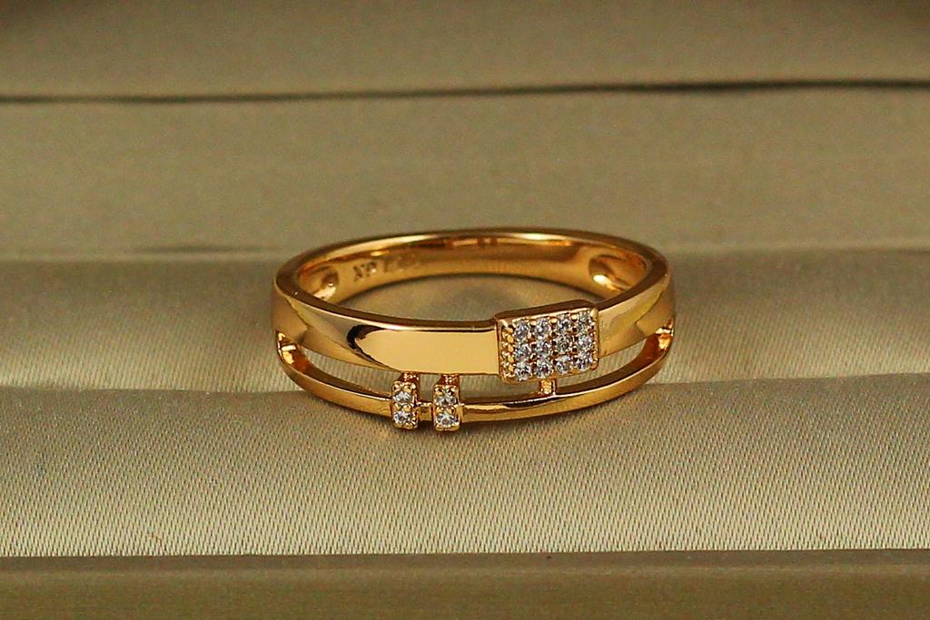 Кольцо Xuping Jewelry Кофактор р. 20 Золотистый (27573462)