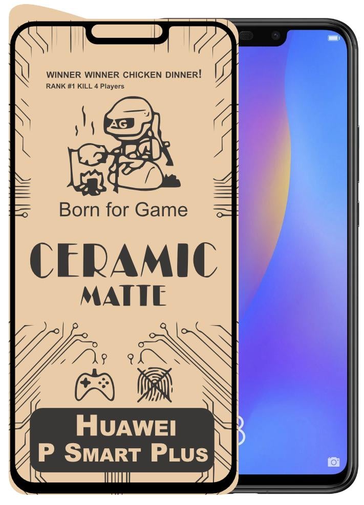 Захисна плівка Ceramic для Huawei P Smart Plus керамічна матова (16517)