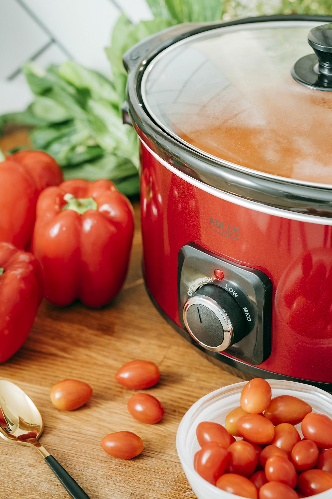 Медленноварка Adler AD 6413 Red - фото 15