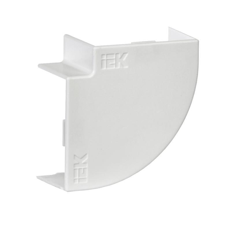 Угол плоский UEC КМП для короба 25x25 мм Белый (CKMP10D-P-025-025-K01-R)