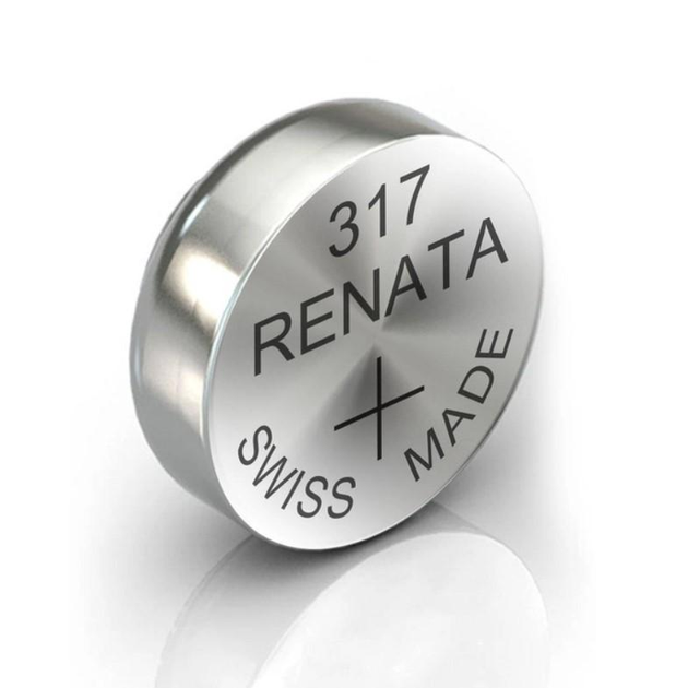 Батарейка часовая Renata R317 SR516SW Silver Oxide (9) Батарейка часовая Renata R317 SR516SW Silver Oxide (9)