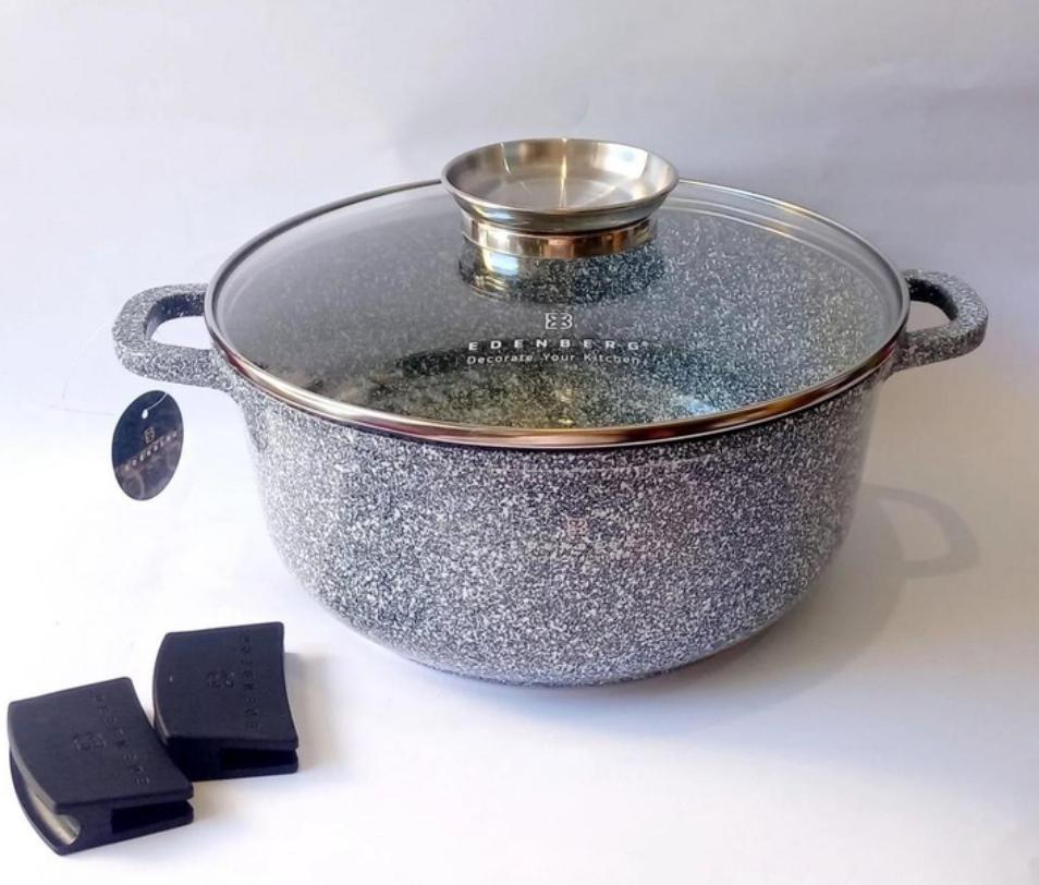 Кастрюля с крышкой Edenberg EB-3980 6,8 л 28 см (EB-3980)