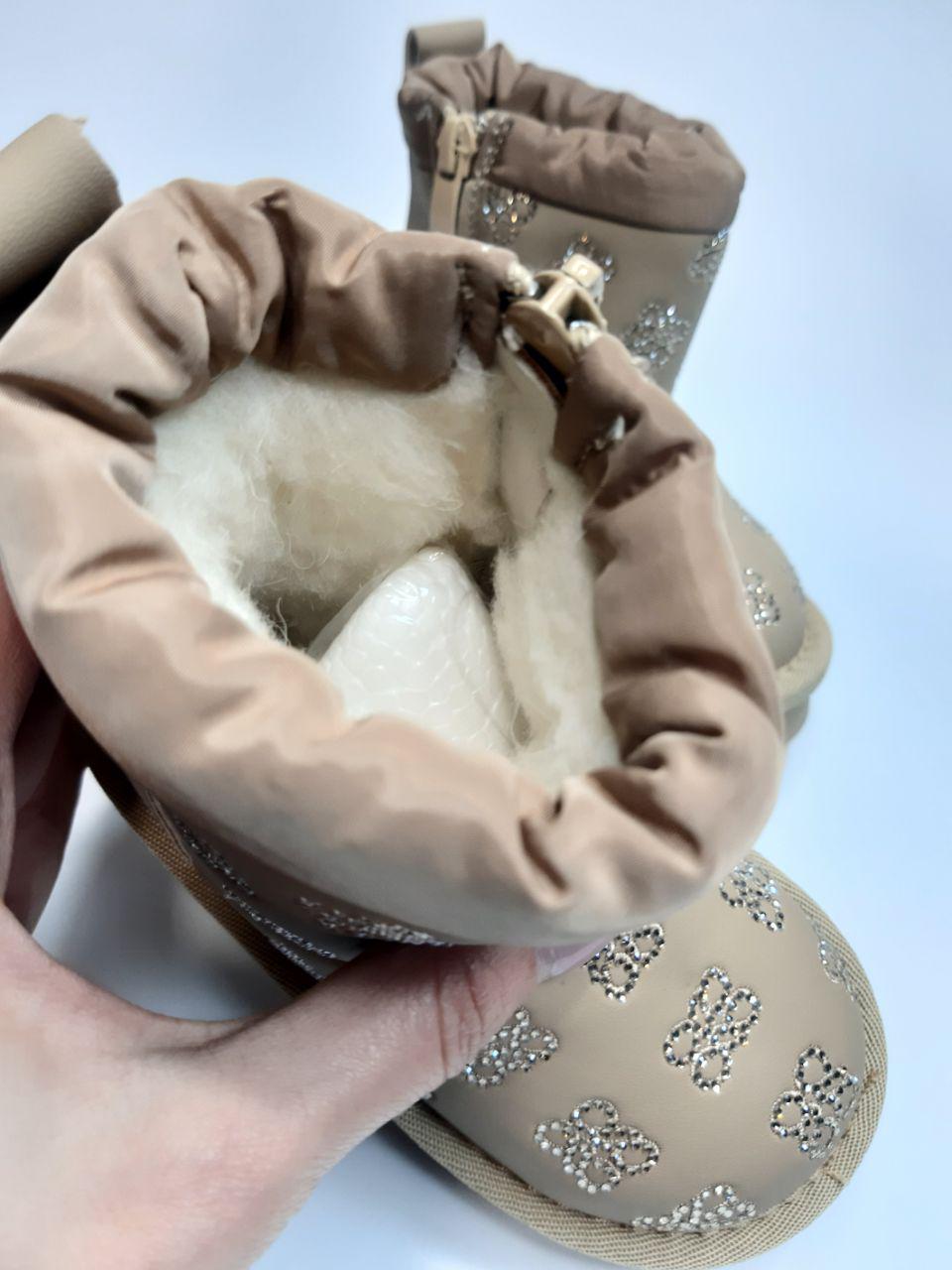 Уги детские Paliament р. 27 17 см Бежевый (551-17 С) - фото 2 Уги детские Paliament р. 27 17 см Бежевый (551-17 С) - фото 2