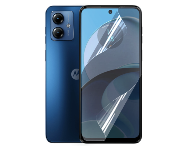 Пленка противоударная гидрогелевая Hydrogel Film для Motorola Moto G14 Transparent