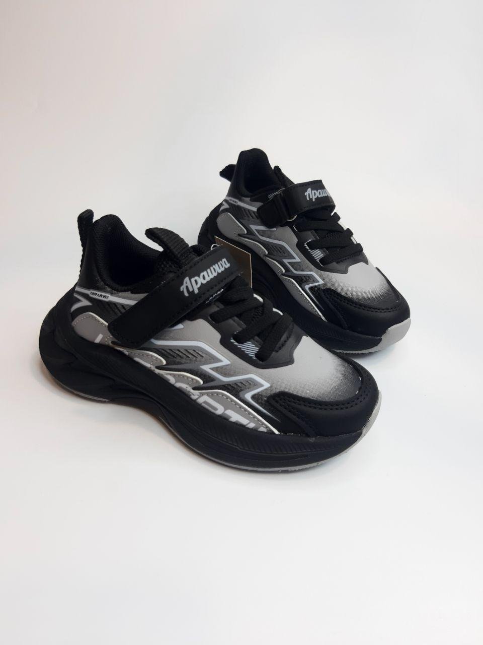 Кроссовки для мальчика Apawwa р. 31 19,7 см Черный (1878 G black)