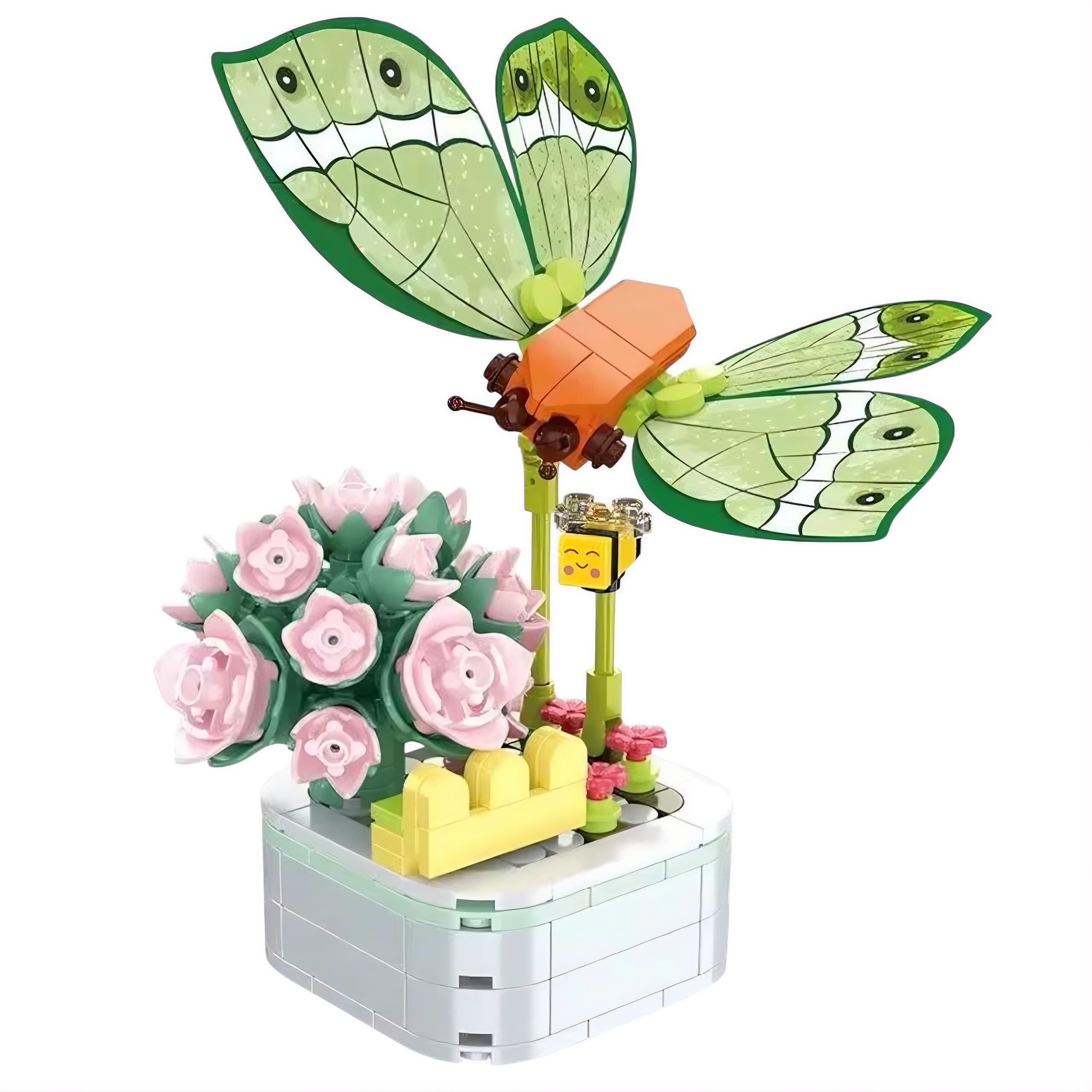 Конструктор блочный Бонсай Бабочка 103F-8 226 дет. 12 см (32926752) Конструктор блочный Бонсай Бабочка 103F-8 226 дет. 12 см (32926752)