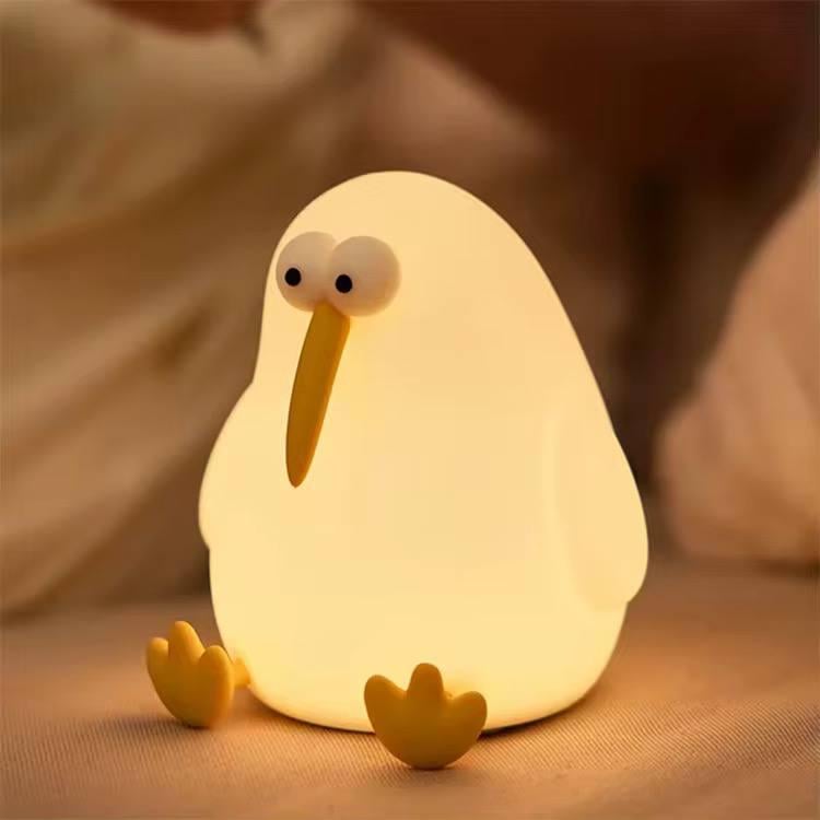 Нічник дитячий силіконовий Ківі м'який сенсорний з акумулятором (S03) Нічник дитячий силіконовий Ківі м'який сенсорний з акумулятором (S03)