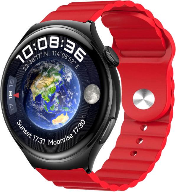 Ремешок Wave для смарт-часов Huawei Watch 4/4 Pro Red (38639-2D)