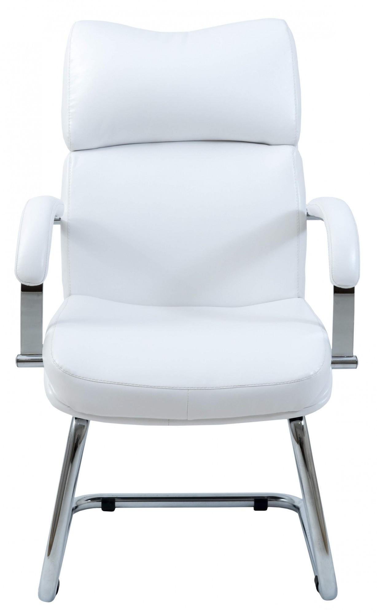 Крісло офісне комп'ютерне Dakota Fly 2200 CF Хром Білий - фото 2 Крісло офісне комп'ютерне Dakota Fly 2200 CF Хром Білий - фото 2