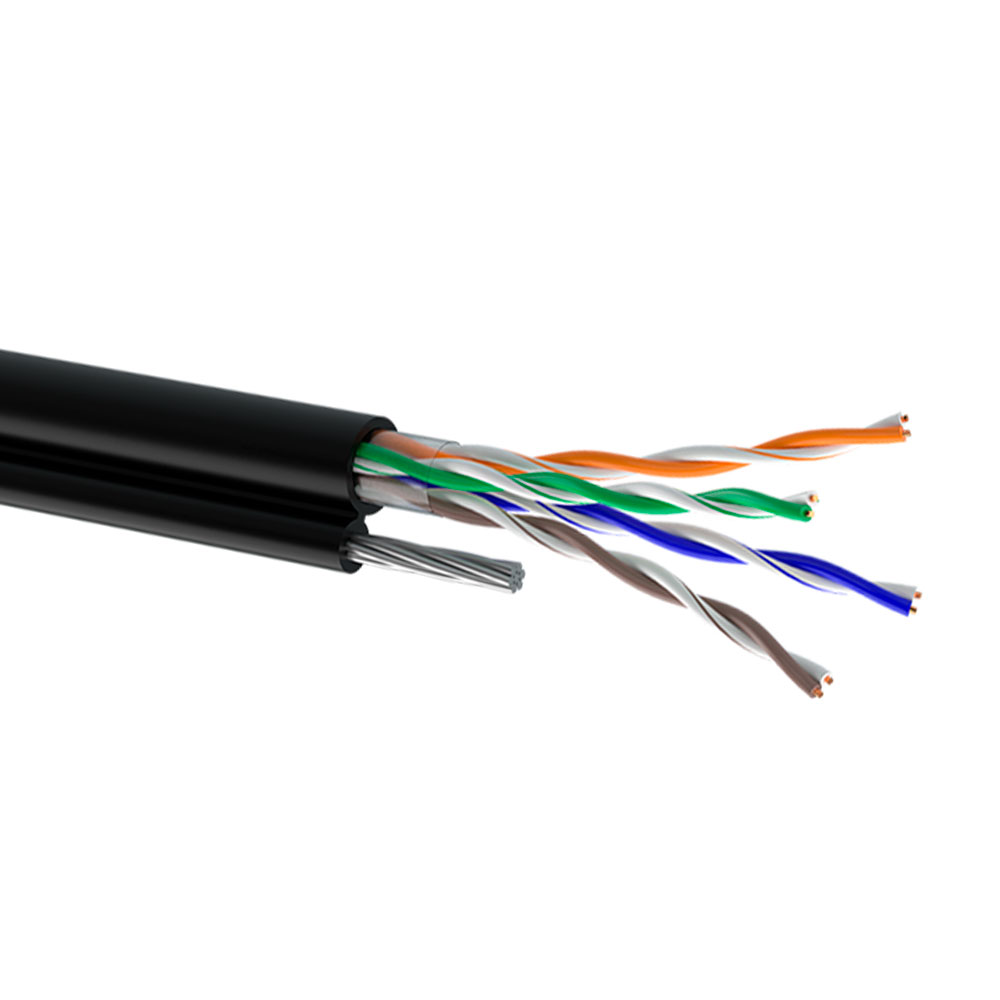 Кабель наружный Одескабель КПП-ОП 4х2x0,51 U/UTP витая пара cat.5E медный 500 м (26498695)