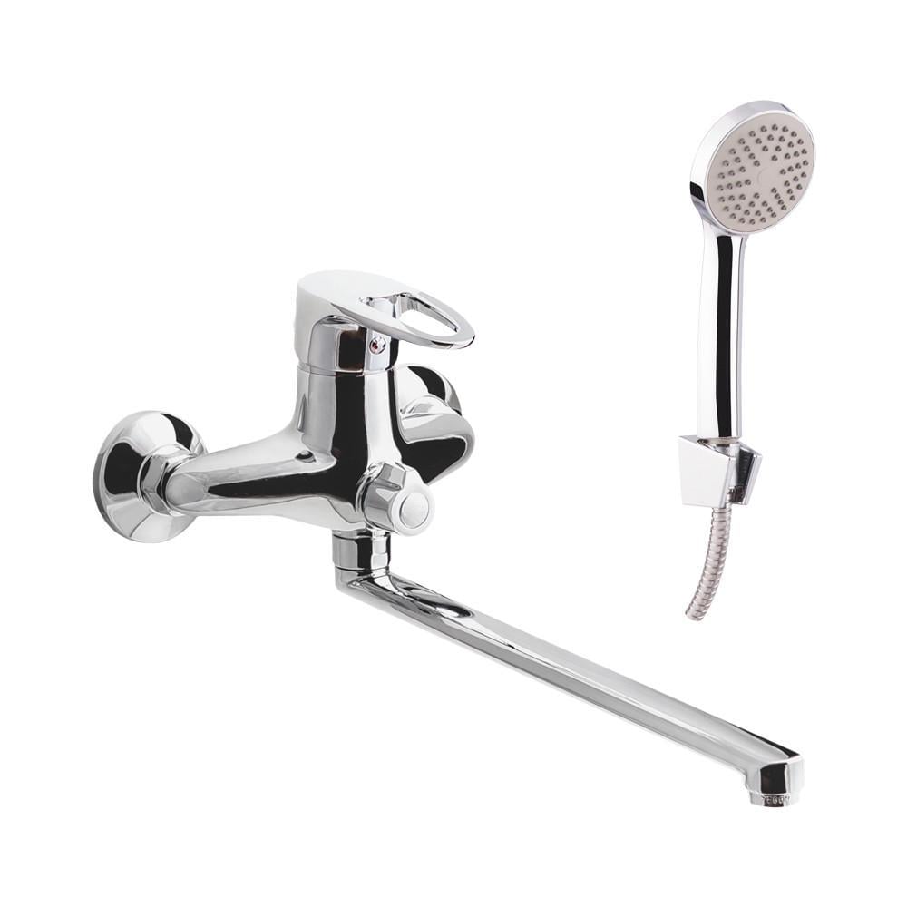 Смеситель для ванны длинный излив WAL ZIP2-A280