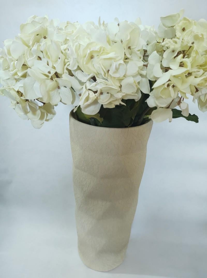 Ваза керамическая BonaDi Ромб кожа 40см (100381) Ваза керамическая BonaDi Ромб кожа 40см (100381)