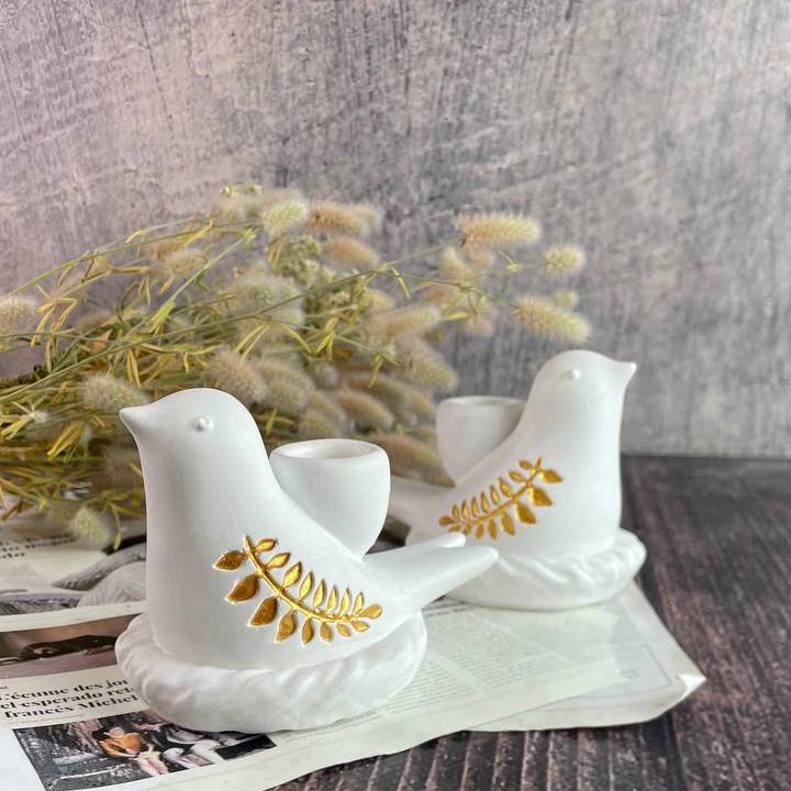 Свічник декоративний 5candles Пташка (1551) - фото 2