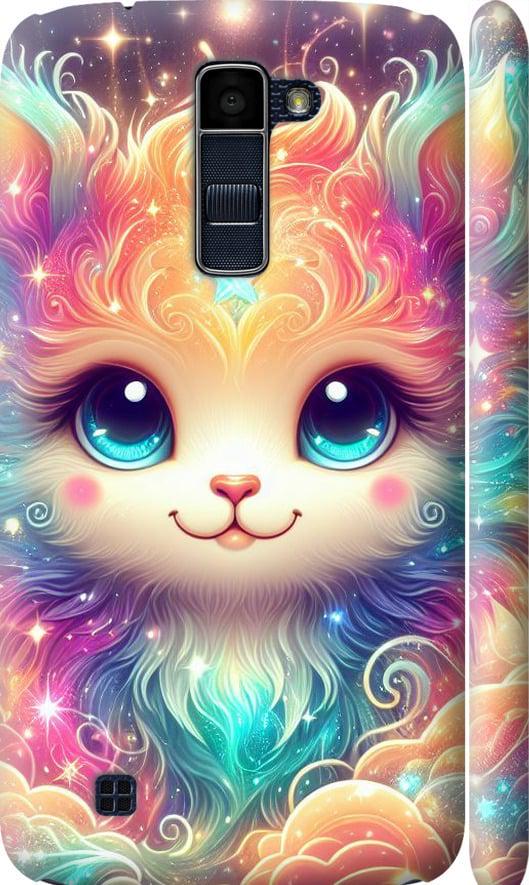Чехол на LG K10 / K410 Сказочный котенок (5813m-349-42517)